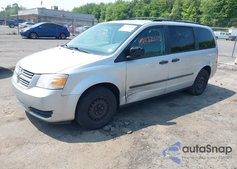 2008 Dodge Grand Caravan Se from USA, damaged, VIN 2D8HN44H78R751370